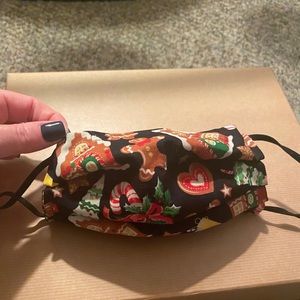 Gingerbread Christmas Face Mask